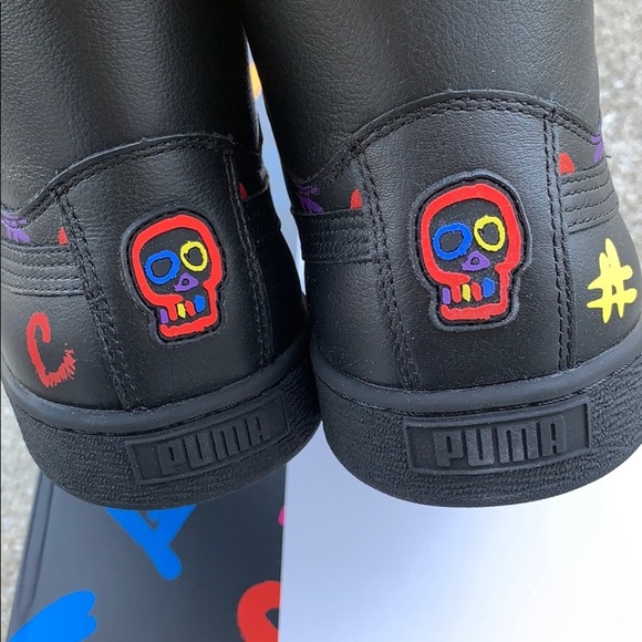 Puma Basket Mid BRADLEY THEODORY SHOES - Picture 4 of 7